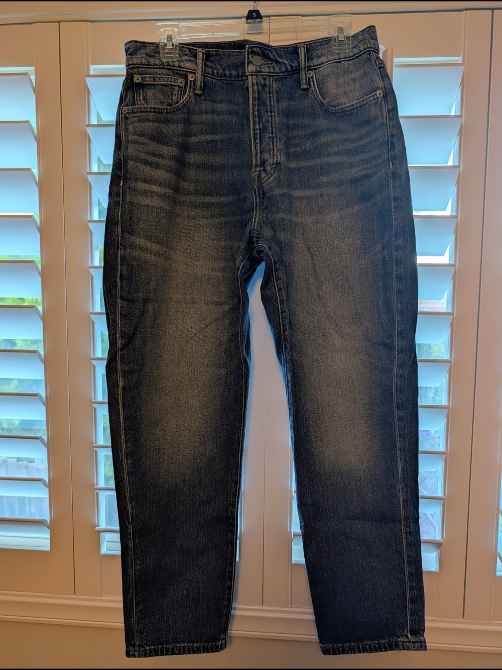 Lucky Brand Womens Drew High Rise Mom Jeans Ankle Cut Size 10A